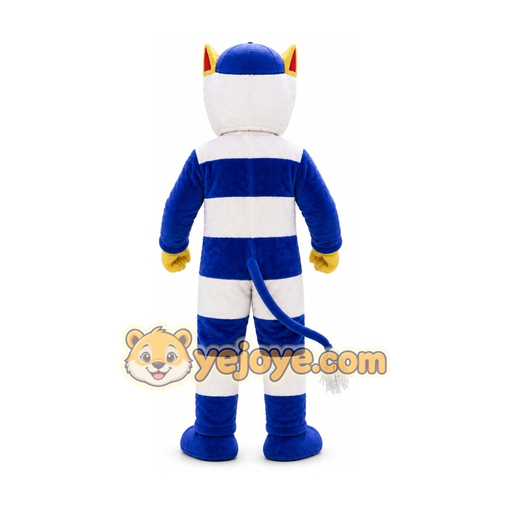 Cappie The Cat Mascot Costume Cappie The Cat Mascot Costume