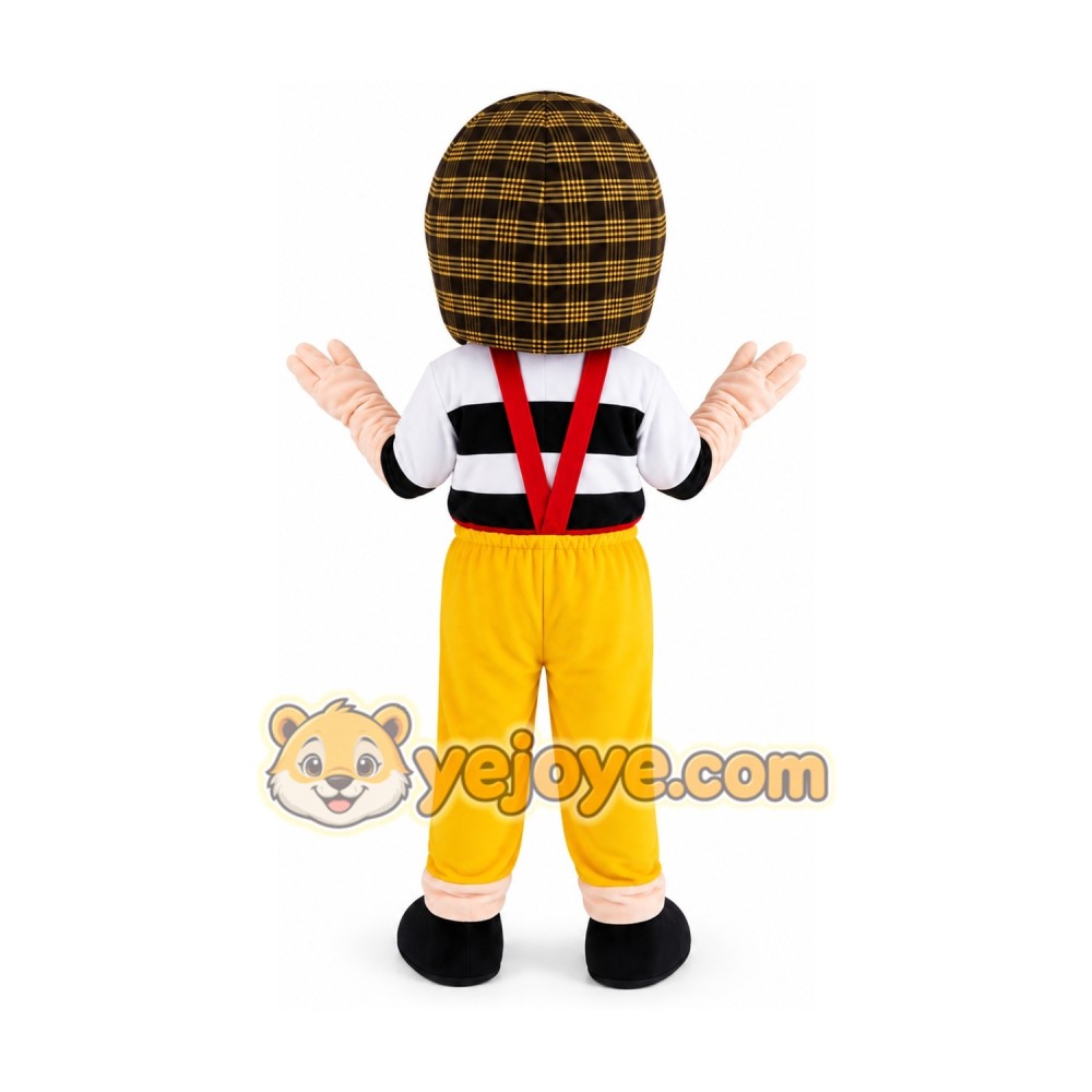 Cartoon Boy Mascot Costume Cartoon Boy Mascot Costume