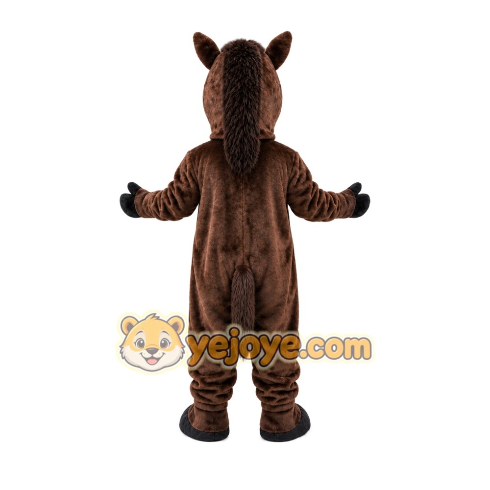 Cartoon Horse Mascot Mustang Costume Cartoon Horse Mascot Mustang Costume
