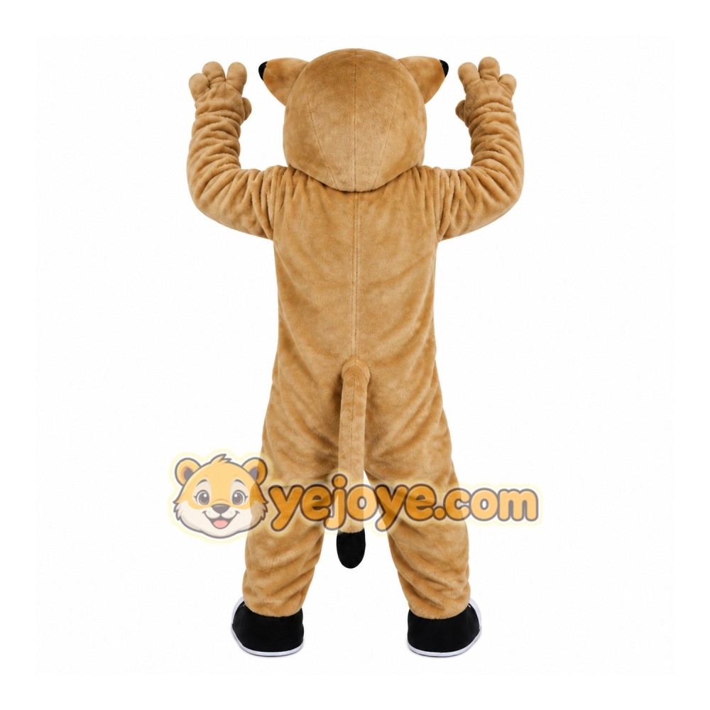 Realistic Wildcat Mascot Costume
