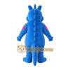 Character Blue Dinosaur Mascot Costume Character Blue Dinosaur Mascot Costume