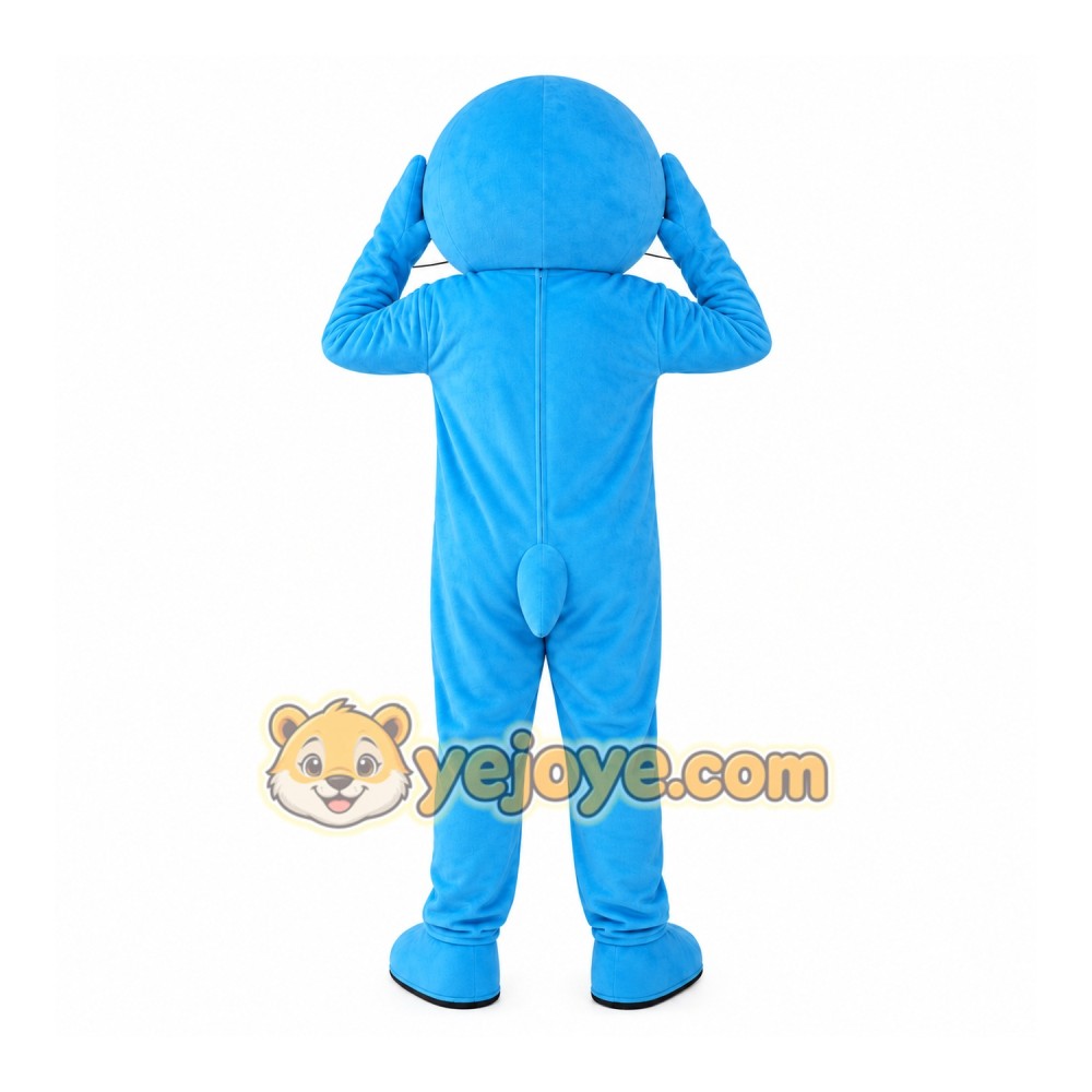 Blue Seal Mascot Costume Blue Seal Mascot Costume