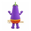 Chili Eggplant Mascot Costume Vegetables Cartoon Chili Eggplant Mascot Costume Vegetables Cartoon