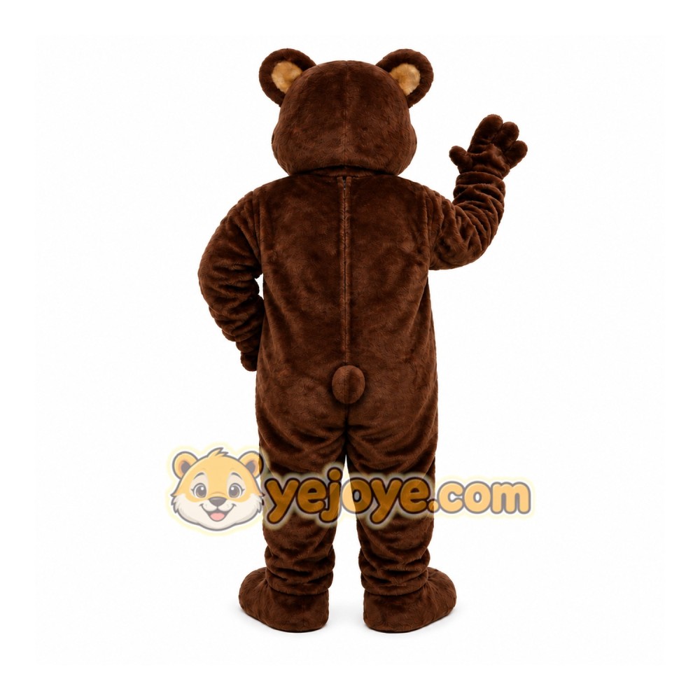 Chocolate Bear Professional Quality Mascot Costume