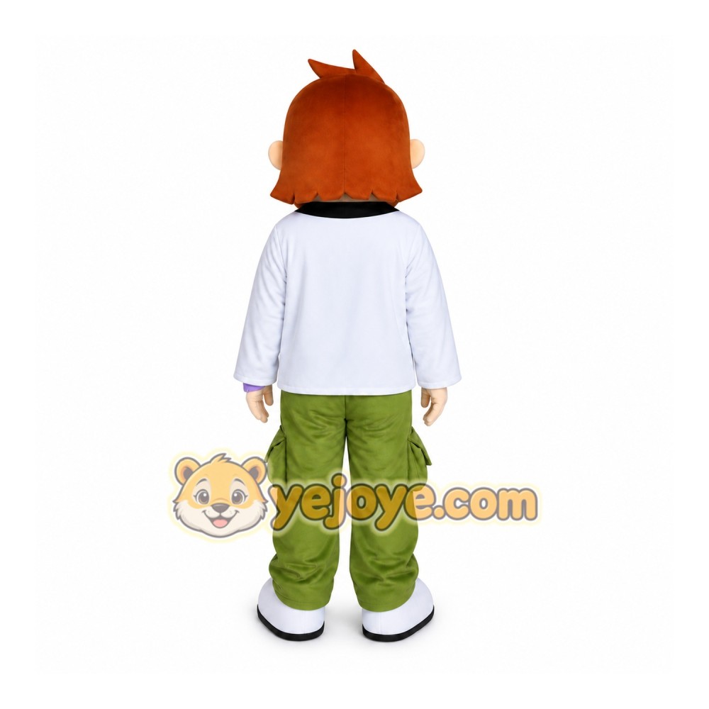 Christmas Ben Boy Mascot Costume For Adult