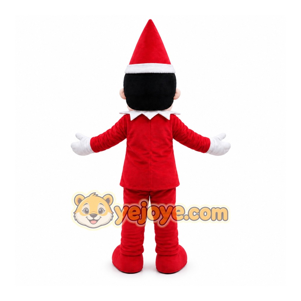 Christmas Boy Mascot Costume Christmas Boy Mascot Costume