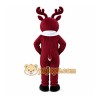 Christmas Deer Mascot Costume Red Nose Deer Christmas Deer Mascot Costume Red Nose Deer