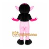 Pink Vampire Character Mascot Costume