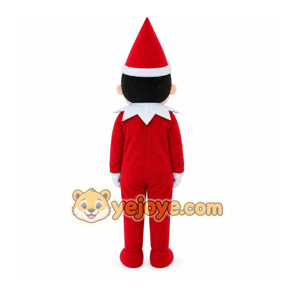 Christmas Elf Mascot Costume Christmas Elf Mascot Costume