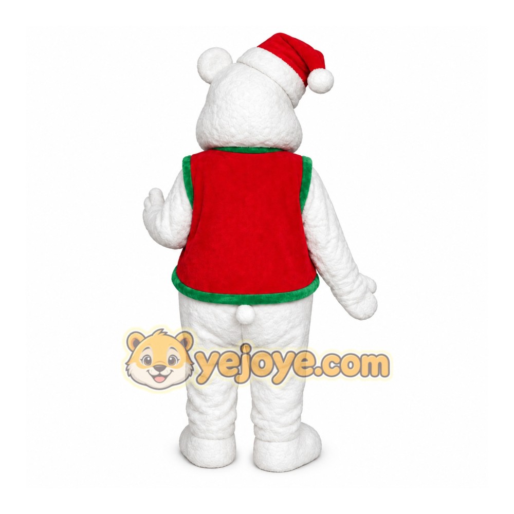 Christmas Eve Bear Mascot Costumes