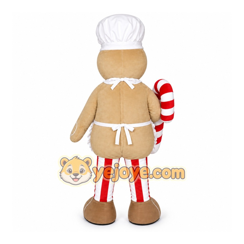 Christmas Gingerbread Cook Mascot Costumes Christmas Gingerbread Cook Mascot Costumes