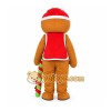 Christmas gingerbread Mascot Costume Christmas gingerbread Mascot Costume