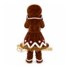 Christmas Lady Gingerbread Heart Mascot Costumes Christmas Lady Gingerbread Heart Mascot Costumes