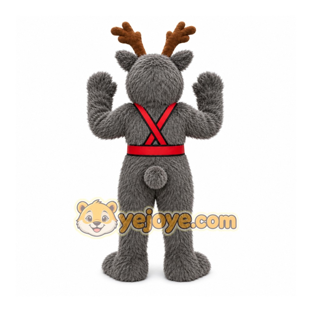Christmas Reindeer Rudolf Supreme Mascot Costumes Christmas Reindeer Rudolf Supreme Mascot Costumes