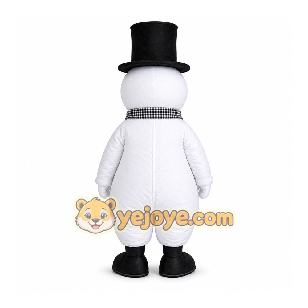 Christmas Snowman Adult Mascot Costume