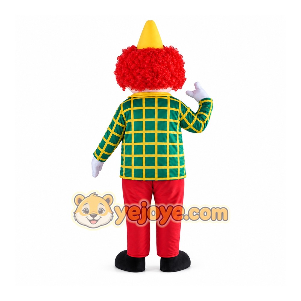 Clown Mascot Costume Advertising Carnival