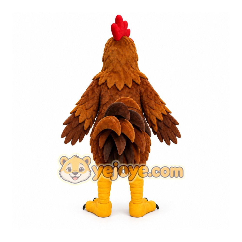 Cock Chickabiddy Mascot Costume