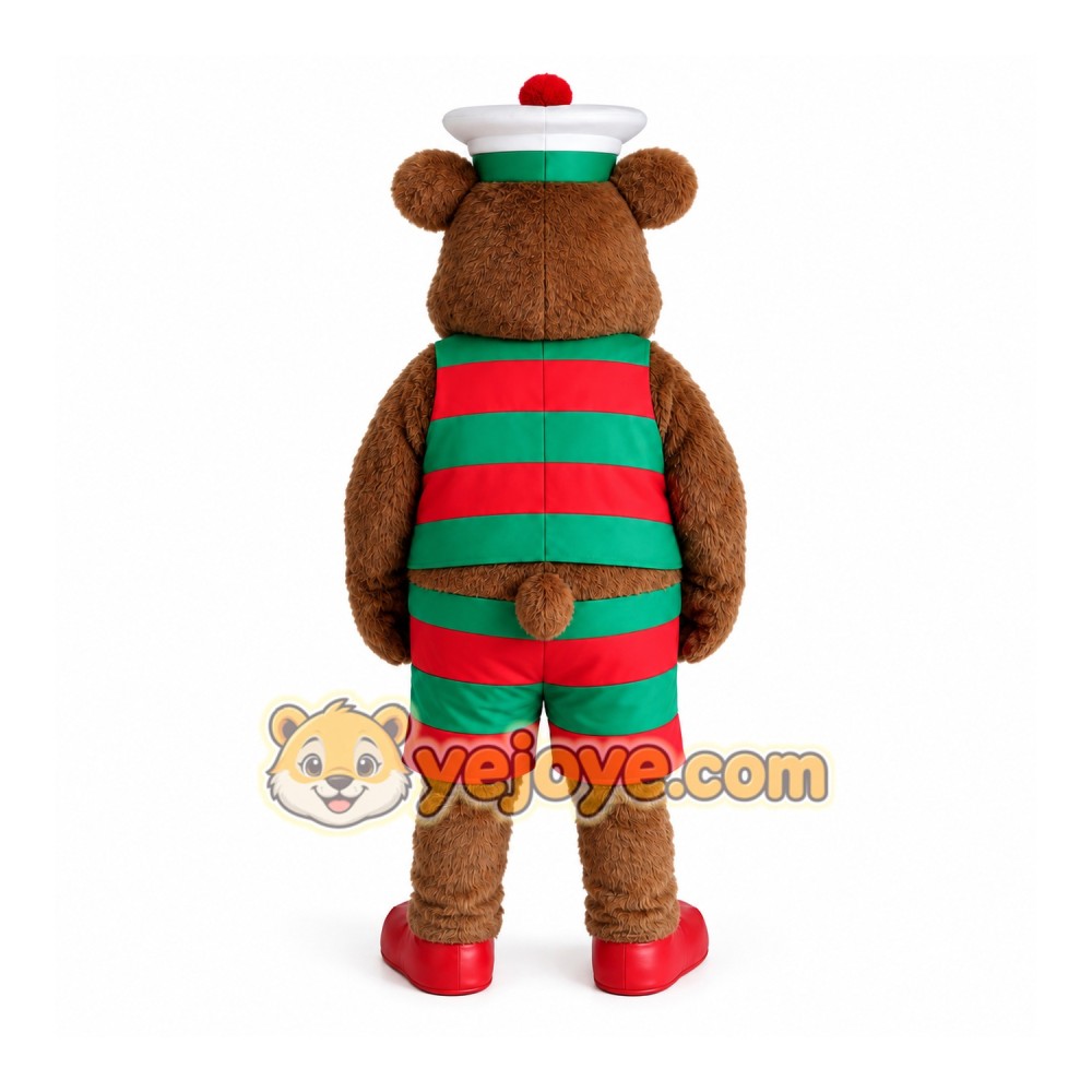 Cod Liver Bear Mascot Costume Cod Liver Bear Mascot Costume