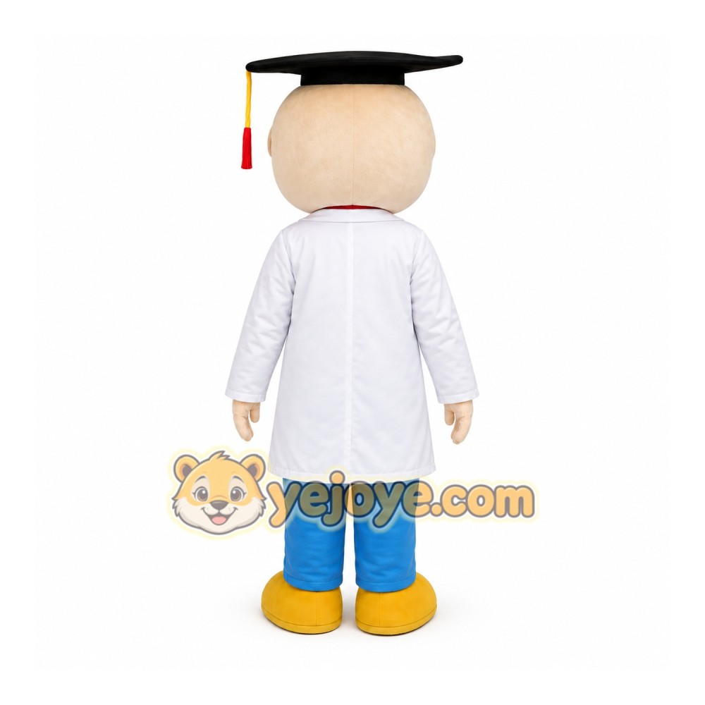 College Man Mascot Costume College Man Mascot Costume
