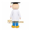 College Man Mascot Costume College Man Mascot Costume