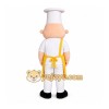 Cook Chef Kitchener Baker Mascot Costume