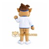 Cool Elephant Boy Mascot Costume Cool Elephant Boy Mascot Costume