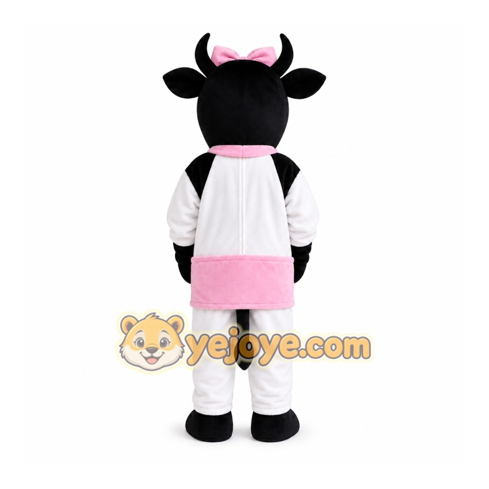 Cow Adult Mascot Costume Cow Adult Mascot Costume