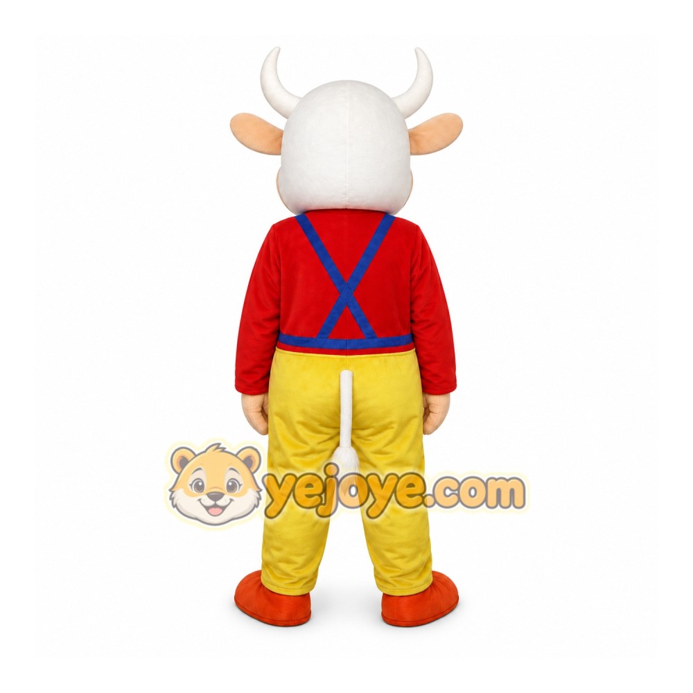Cow Boy Mascot Costume Cow Boy Mascot Costume