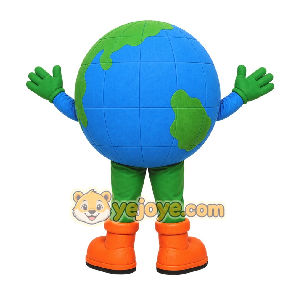 Earth Globe Mascot Costume