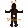 Dark Brown Wolf Mascot Costume Dark Brown Wolf Mascot Costume