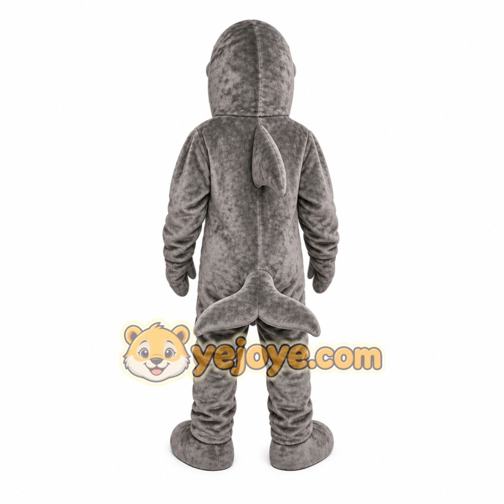 Dark Dolphin Mascot Costumes