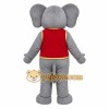 Gray Elephant Mascot Costume