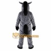 Dark Grey Horse Cartoon Mascot Costume Dark Grey Horse Cartoon Mascot Costume