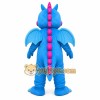 Deluxe Blue Dragon Mascot Costume Deluxe Blue Dragon Mascot Costume