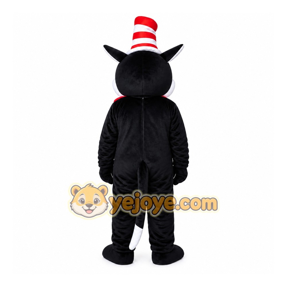 Dr. Seuss The Cat In The Hat Mascot Costume Dr. Seuss The Cat In The Hat Mascot Costume