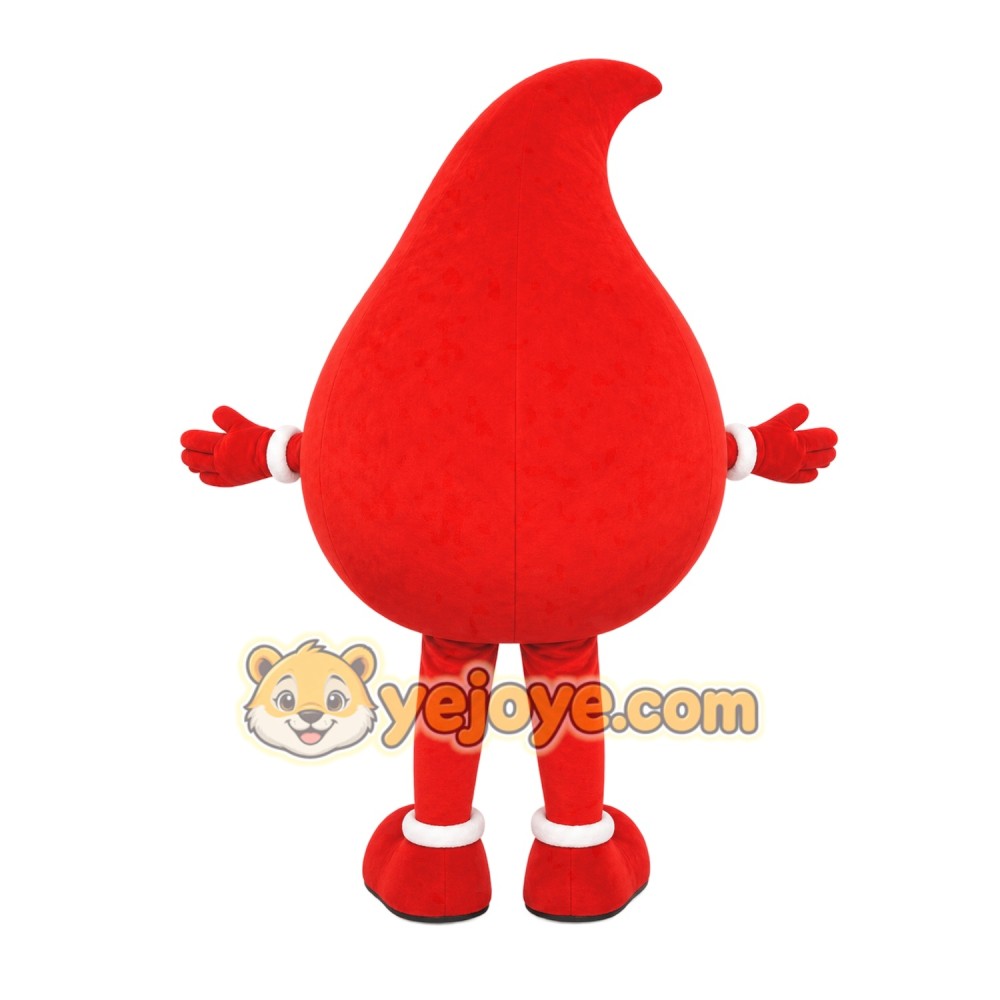 Drop Of Blood Adult Mascot Costume