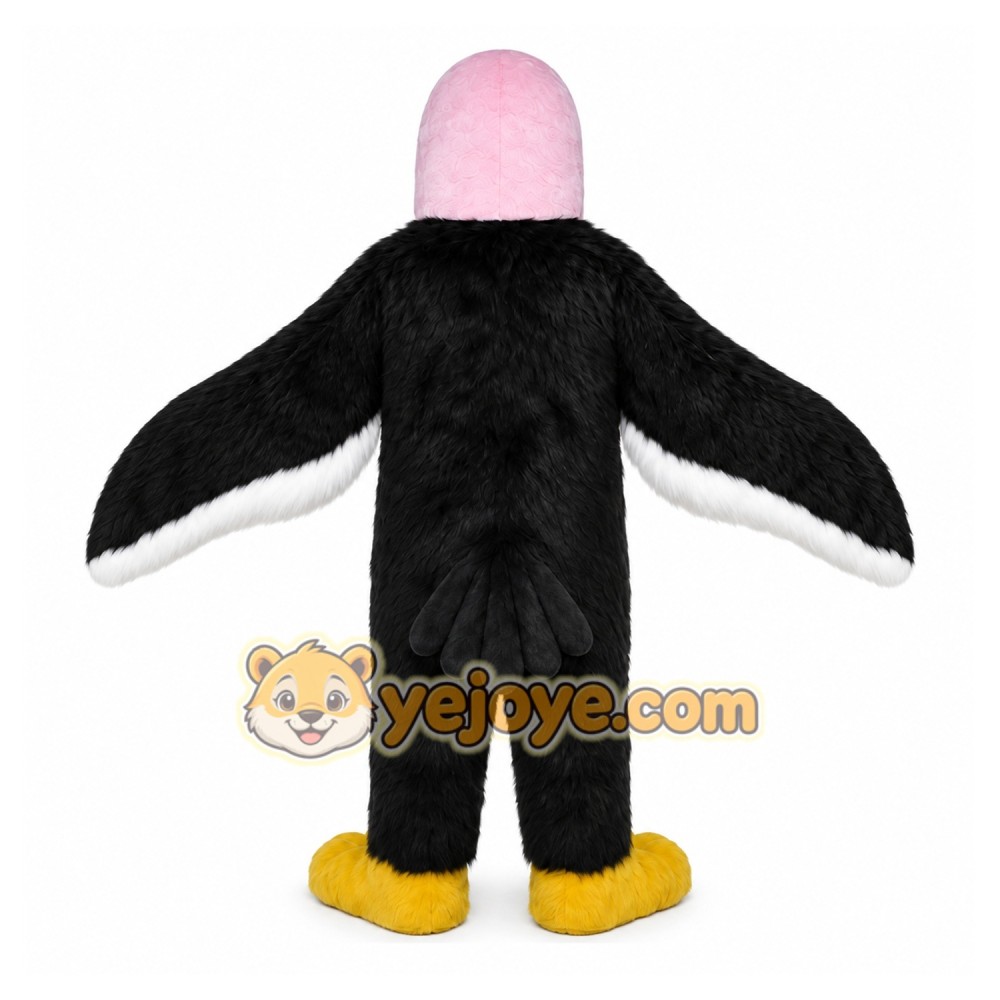 Eagle Mascot Costume Pink Bald Eagle Eagle Mascot Costume Pink Bald Eagle