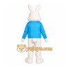 Easter Bunny Deluxe Rabbit Mascot Costume Easter Bunny Deluxe Rabbit Mascot Costume