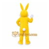 Easter Yellow Rabbit Bunny Mascot Costume Easter Yellow Rabbit Bunny Mascot Costume