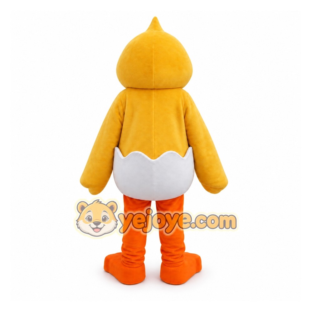 Egg Chick Mascot Costume Egg Chick Mascot Costume