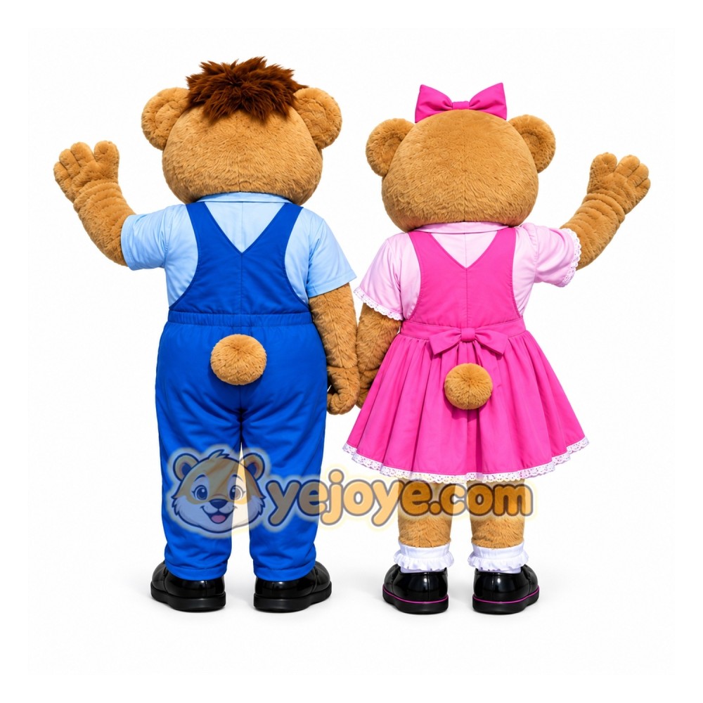 Farm Bears Mascot Costume Farm Bears Mascot Costume