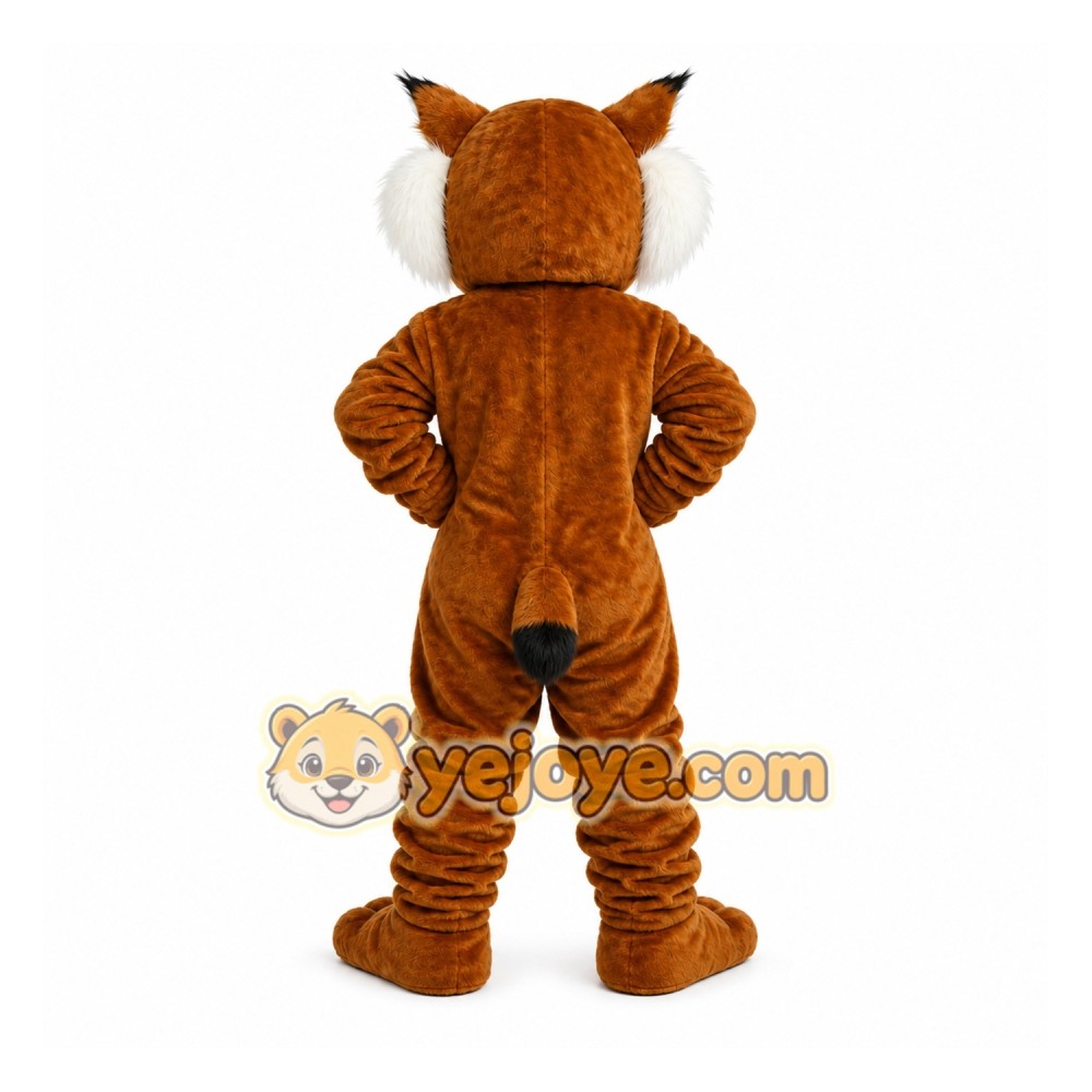 Female Wildcat Mascot Bobcat Courgar Costume Female Wildcat Mascot Bobcat Courgar Costume