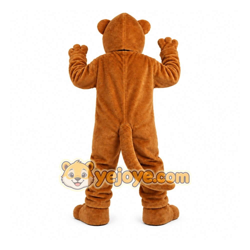 Fierce Mountain Lion Mascot Costume
