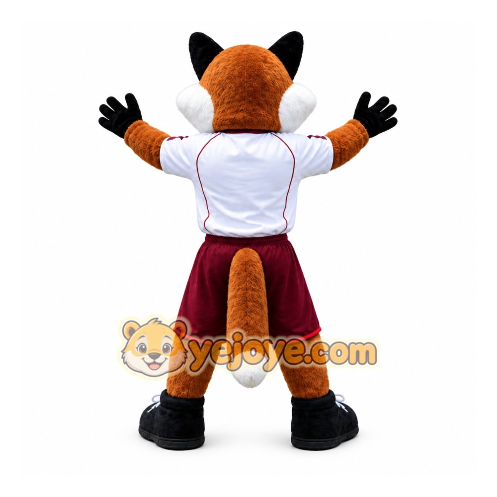 Football Soccer Fox Mascot Costume Football Soccer Fox Mascot Costume