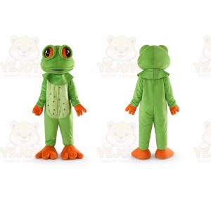 Adult Big Eyes Frog Mascot Costume