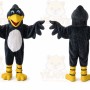 Adult Black Bird Cosplay Mascot Costume