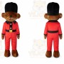 Adult Black Hat Bear Mascot Costume