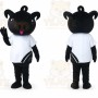Adult Black Pig Mascot Costume