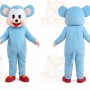 Adult Blue Monkey Adult Mascot Costume