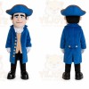 Adult Blue Soldier Mascot Costume